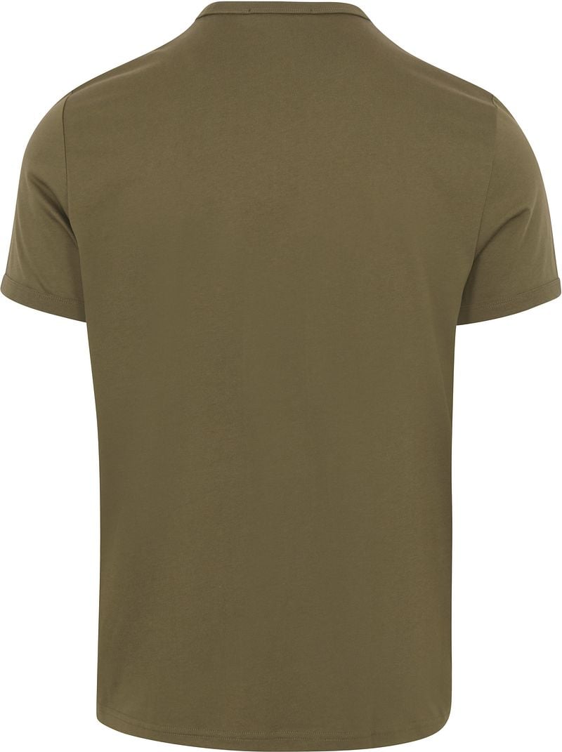 Fred Perry Ringer T-Shirt Grün R79 - Größe M günstig online kaufen