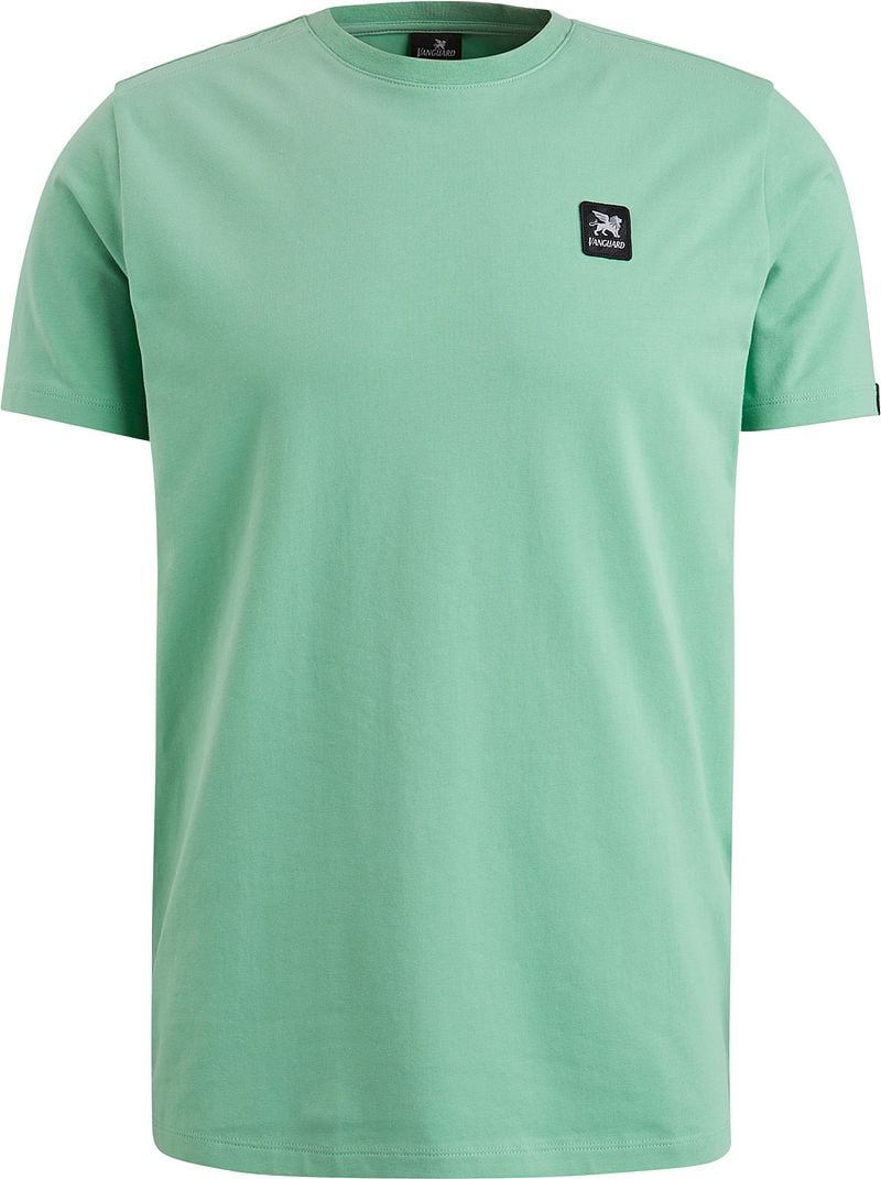 Vanguard Casual Crewneck T-shirt Green Heren