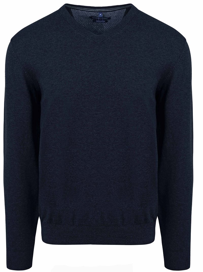 Casa Moda Pull Marine Bleu foncé Bleu taille 4XL