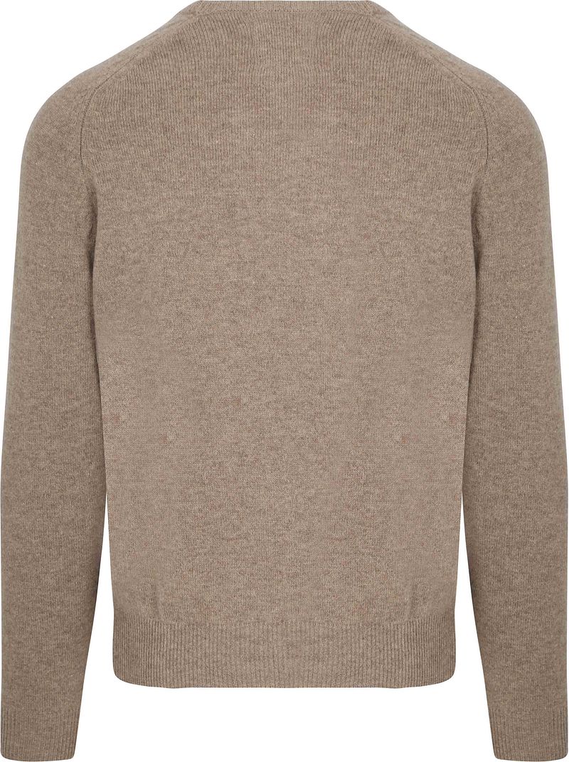 Steppin' Out Trui V-hals Lamswol Sand