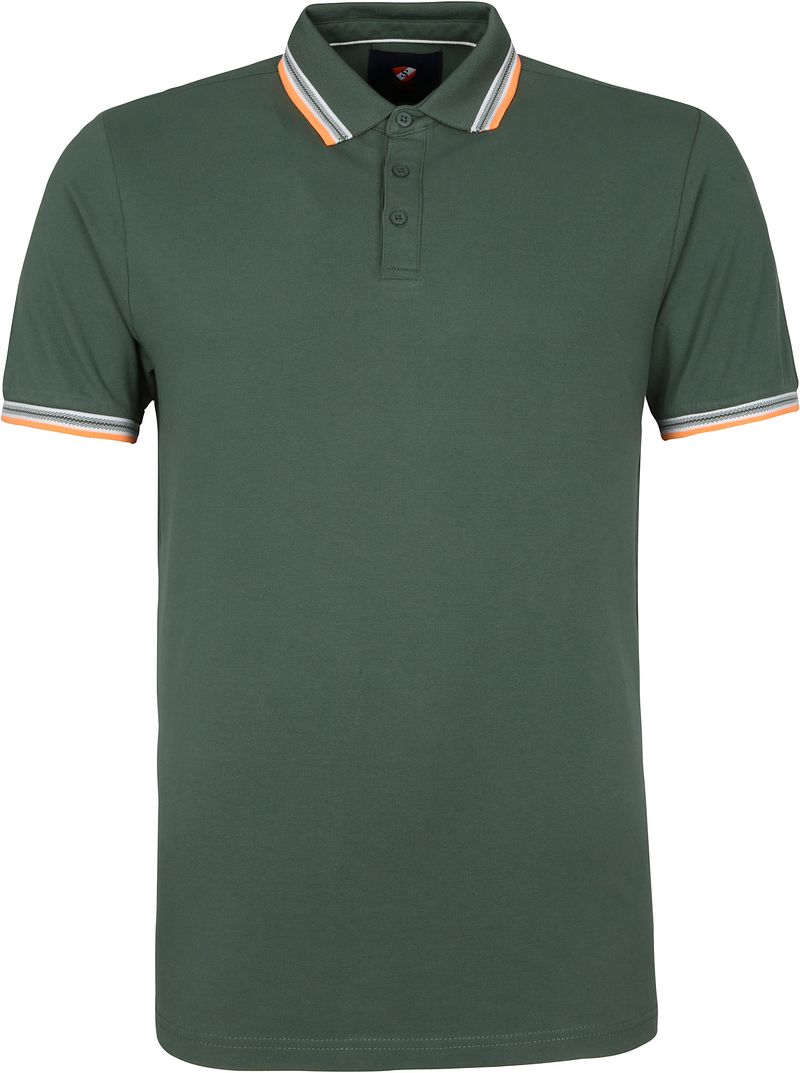Suitable Polo Brick Donkergroen