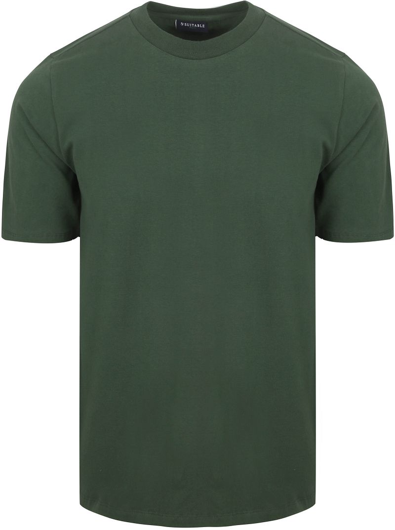 Suitable Respect T-shirt Hi Donkergroen