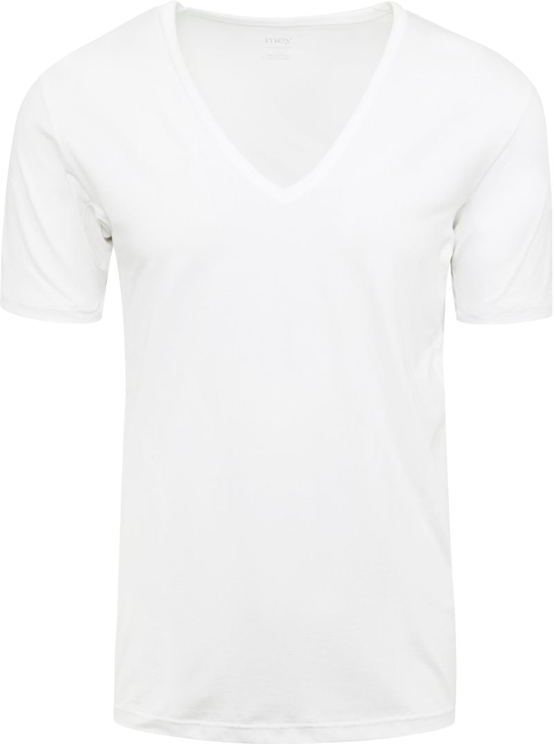 Mey Dry Cotton V-hals T-shirt Wit
