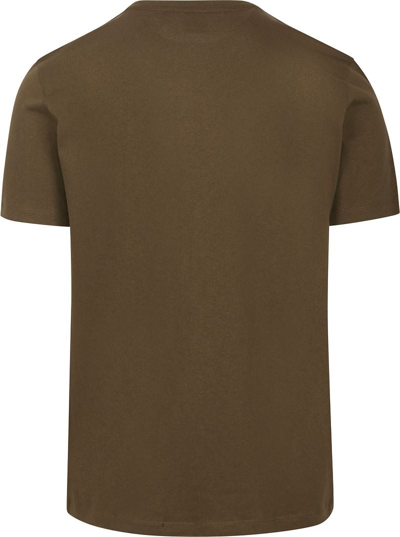 BOSS T-shirt Tales Open Braun - Größe M günstig online kaufen