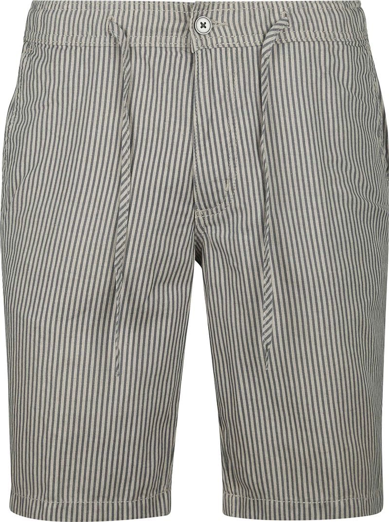 Steppin' Out Short Rashford Streep Blauw