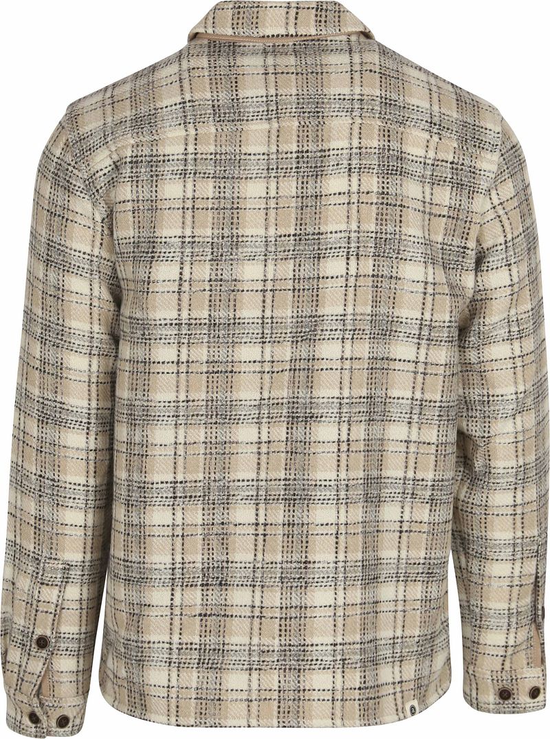 Anerkjendt  Overshirt Hanky Wolmix Beige