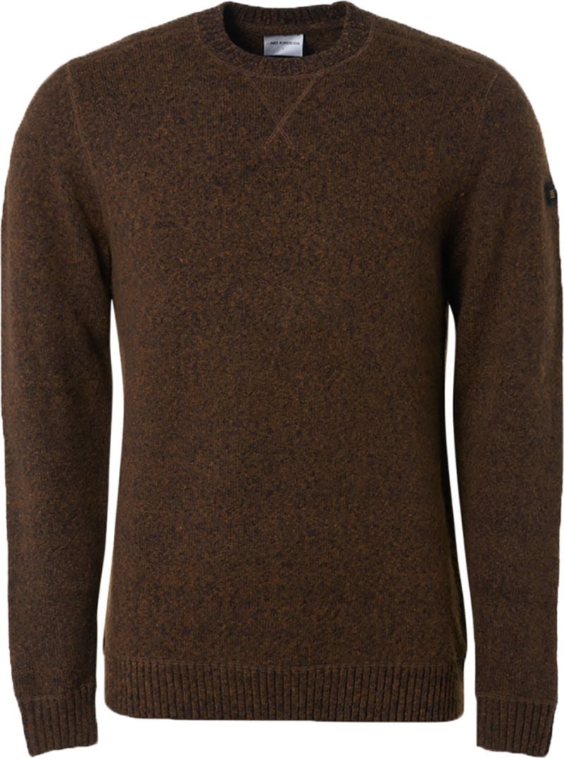 No Excess Pullover Melange Caramel - Größe XXL günstig online kaufen