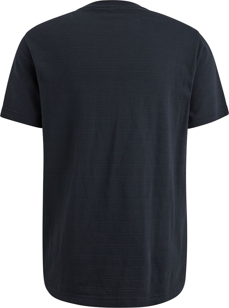 PME Legend T-Shirt Jacquard Stripe Navy