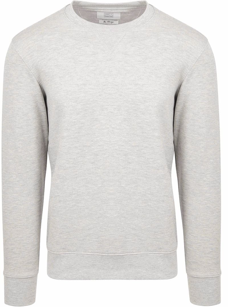 KING Essentials The George Sweater Grijs