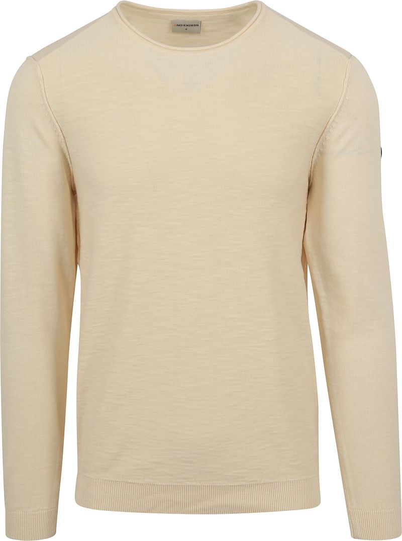 NO EXCESS Strickpullover Pullover Crewneck Garment Dyed + Stone Washed günstig online kaufen