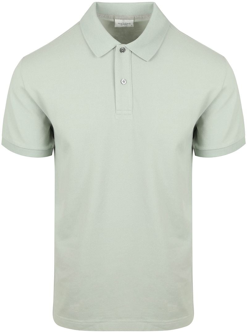 Profuomo Piqué Poloshirt Hellgrün - Größe M günstig online kaufen