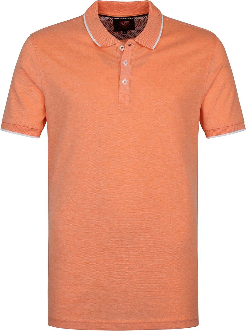 Suitable Oxford Polo Vif Orange taille XL