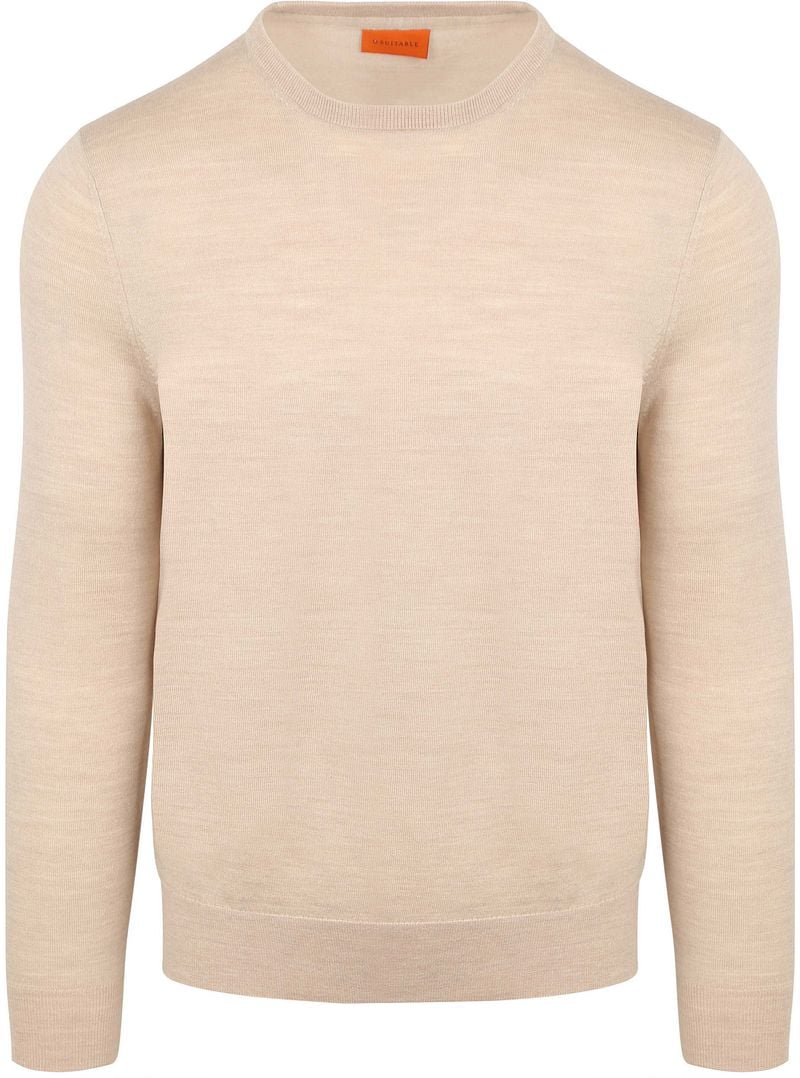 Suitable Merino Pullover Ecru - Größe XL günstig online kaufen