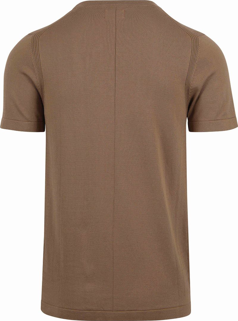 Dstrezzed Knitted T-shirt Braun - Größe L günstig online kaufen