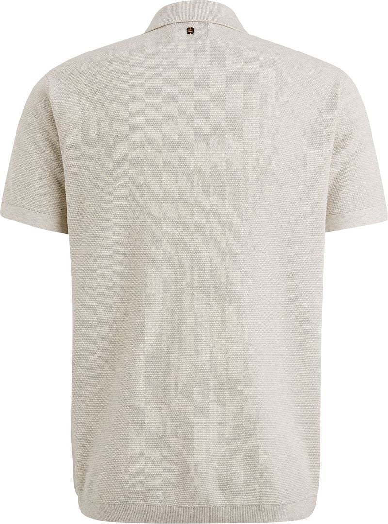 PME Legend Poloshirt Knitted Ecru