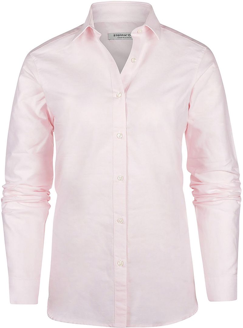 Steppin' Out Blouse Lauren Oxford Dames Lichtroze