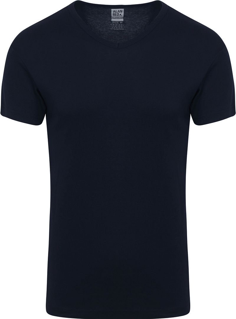 Alan Red Vancouver T-Shirt Navy 2er-Pack - Größe M günstig online kaufen