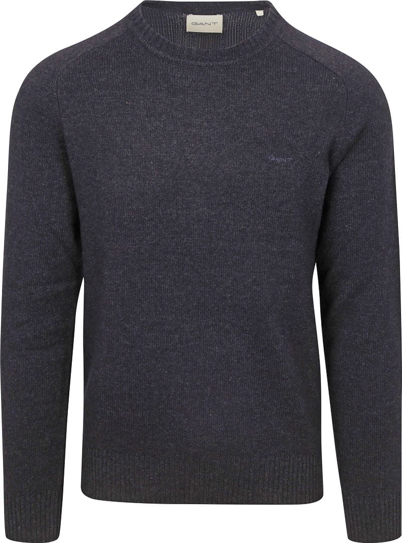 Gant Pullover Wool Blend Navy - Größe XL günstig online kaufen