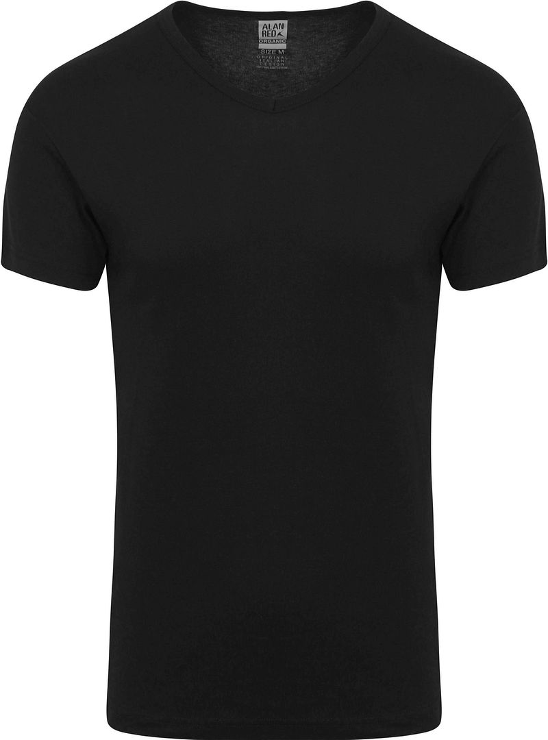 Alan Red Vancouver T-Shirt Schwarz 2er-Pack - Größe XL günstig online kaufen