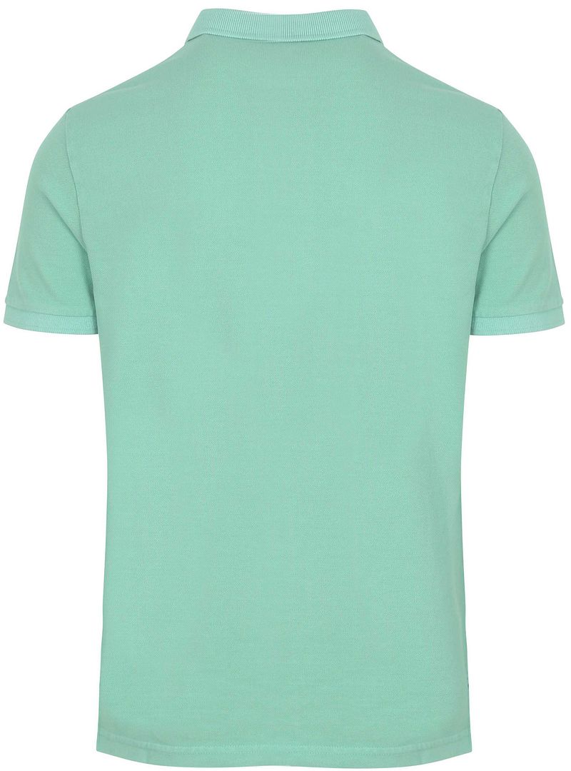 Superdry Polo Destroyed Groen