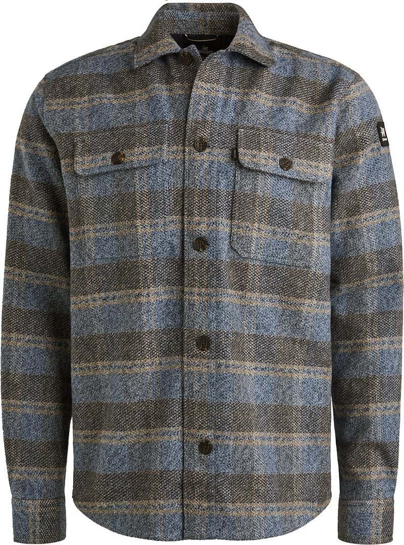 Vanguard Hemdjacke Karos Blau - Größe XL günstig online kaufen