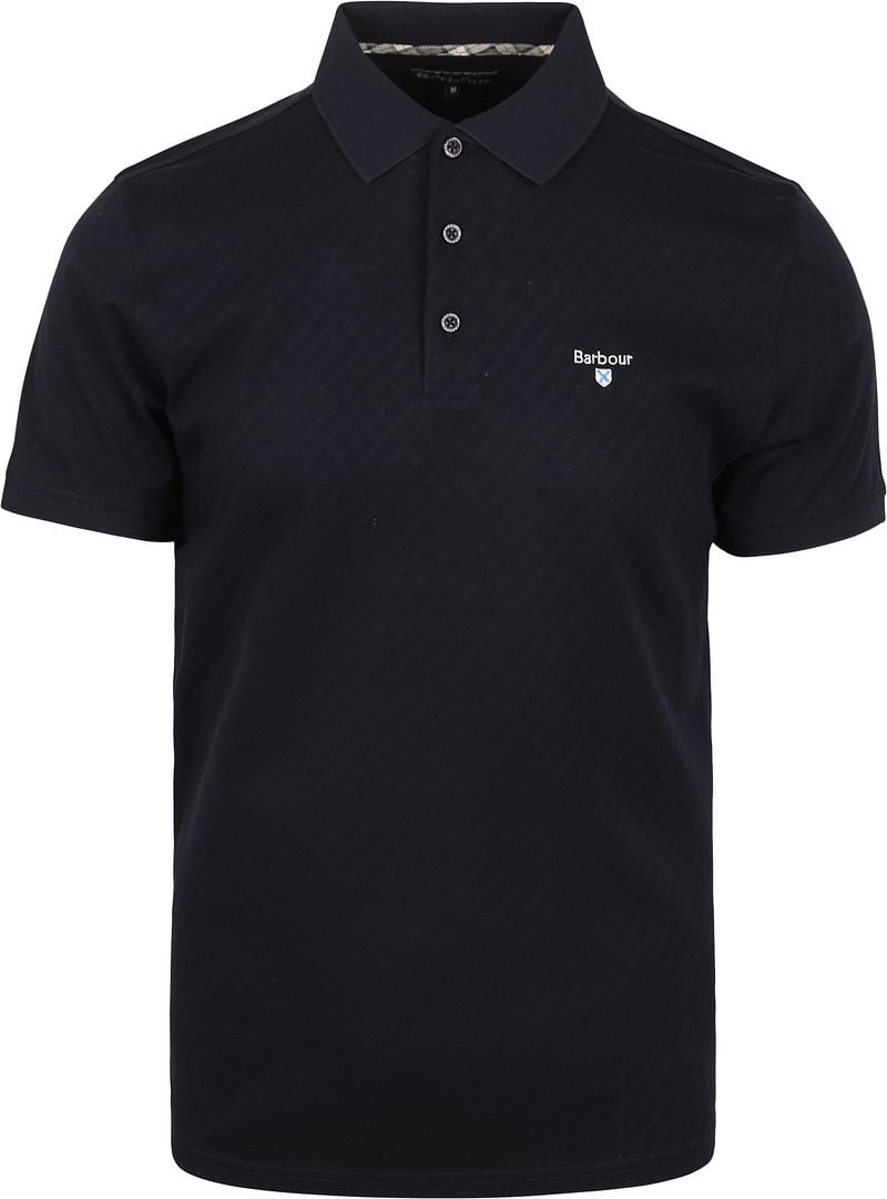 Barbour Polo Sutton Tailored Navy