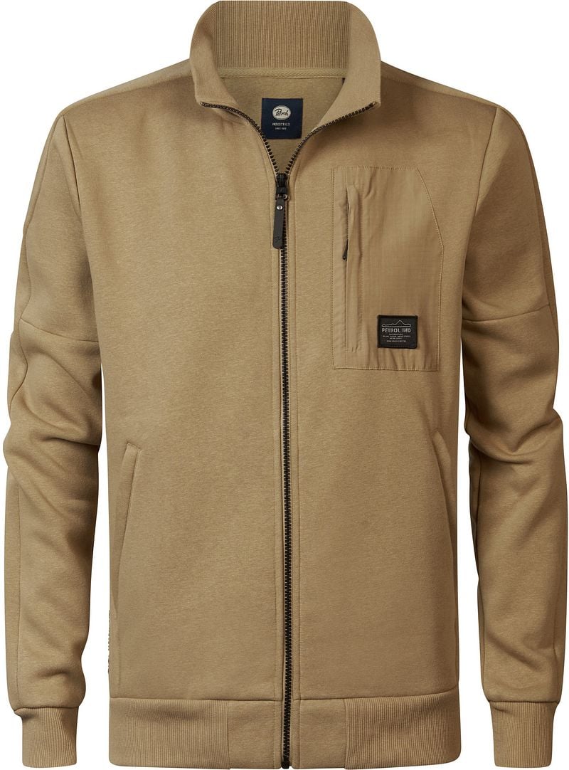 Petrol Strickjacke McCarthy Beige - Größe L günstig online kaufen