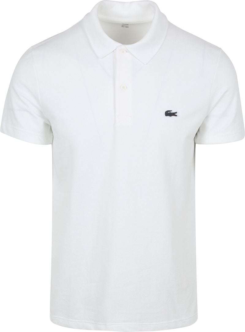 Lacoste Poloshirt Breathable Weiß - Größe L günstig online kaufen