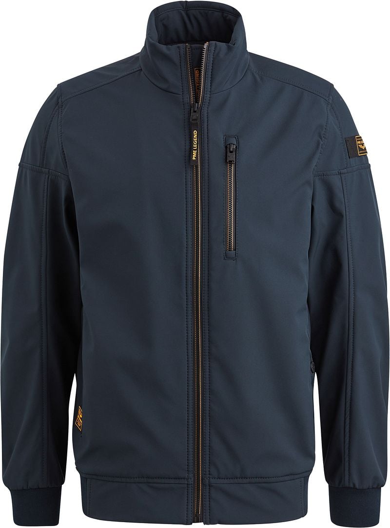 PME LEGEND Heren Jassen Flight Jacket Skyglider 3l Softshell Blauw