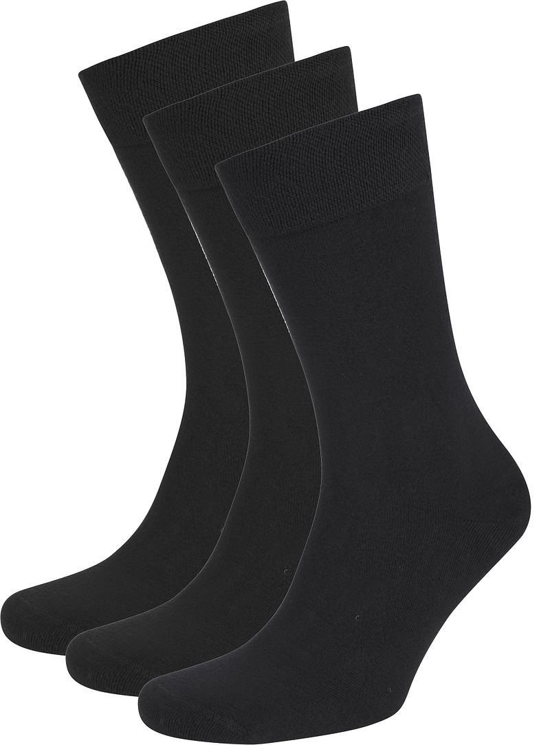 Suitable Chaussettes Lot de 3 Noir taille 39-42