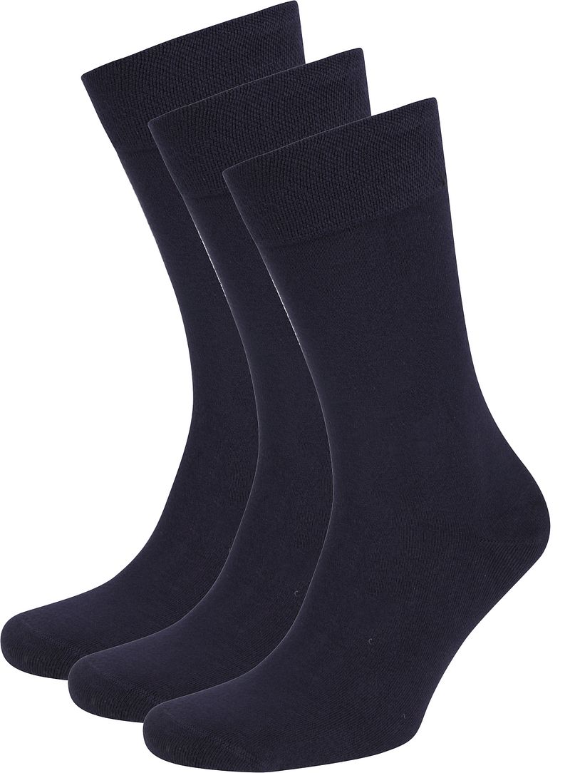 Suitable Chaussettes Lot de 3 Foncé Bleu Bleu foncé taille 39-42