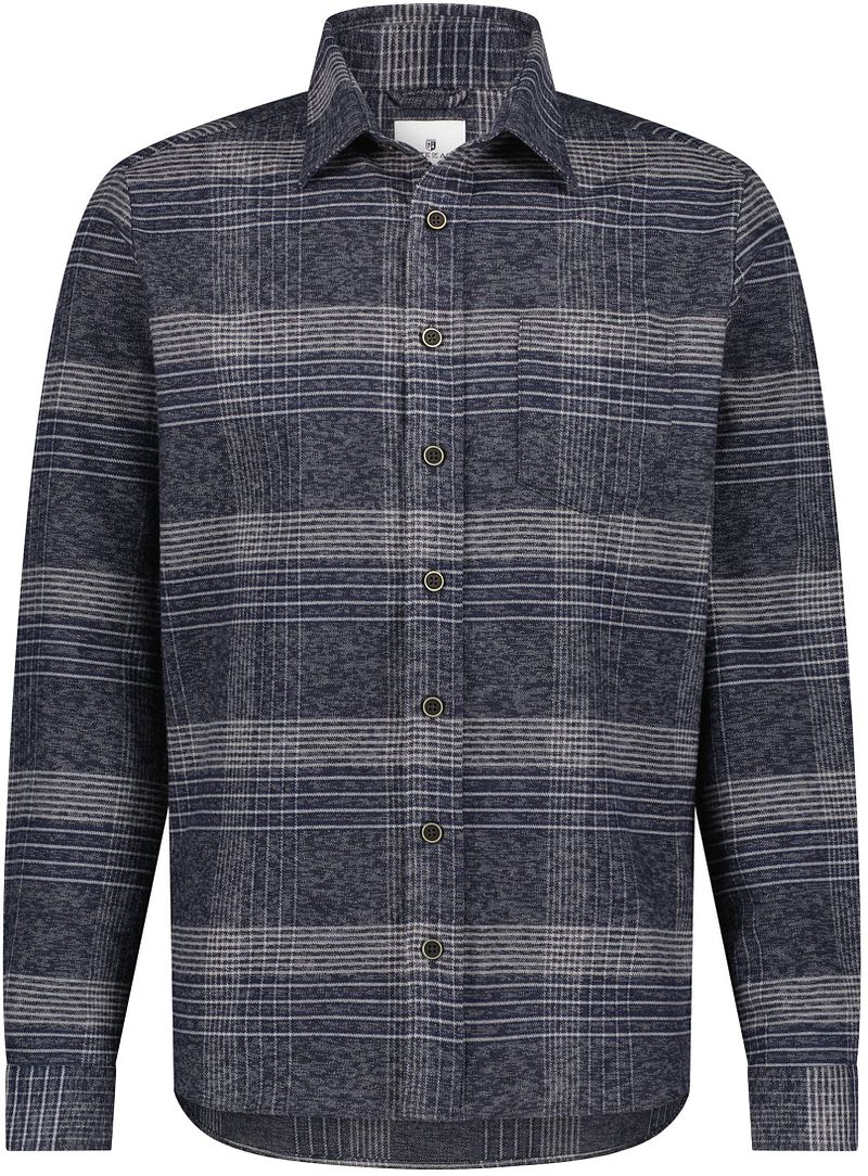 State of Art Chemise A Carreaux Anthracite Gris taille L