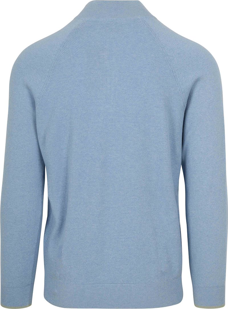 new zealand auckland NZA Half Zip Trui Ralph Lichtblauw