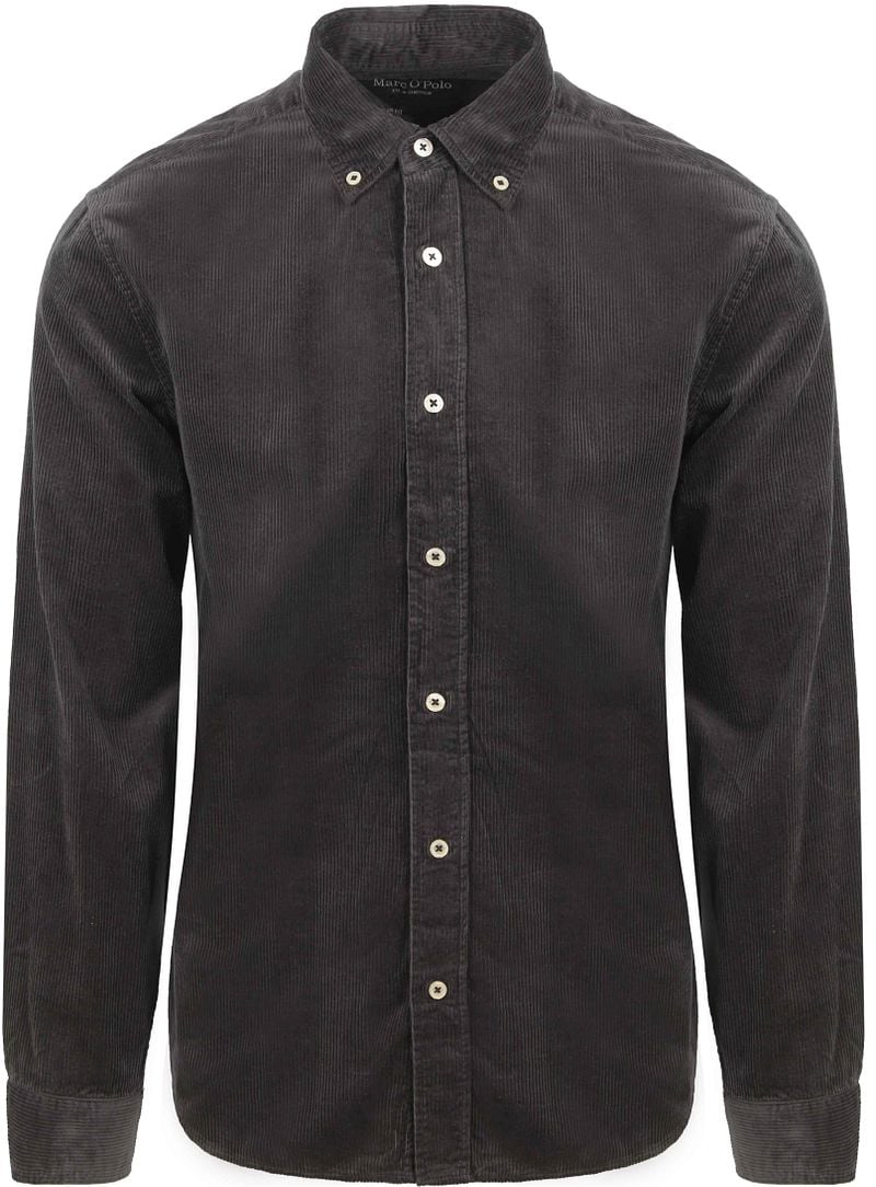 Marc O'Polo Regular fit corduroy overhemd van puur biologisch katoen