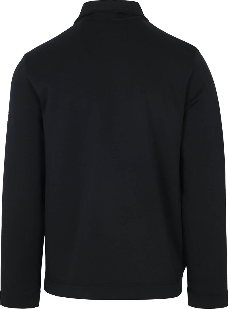 Marc O'Polo Scuba Interlock Overshirt Navy