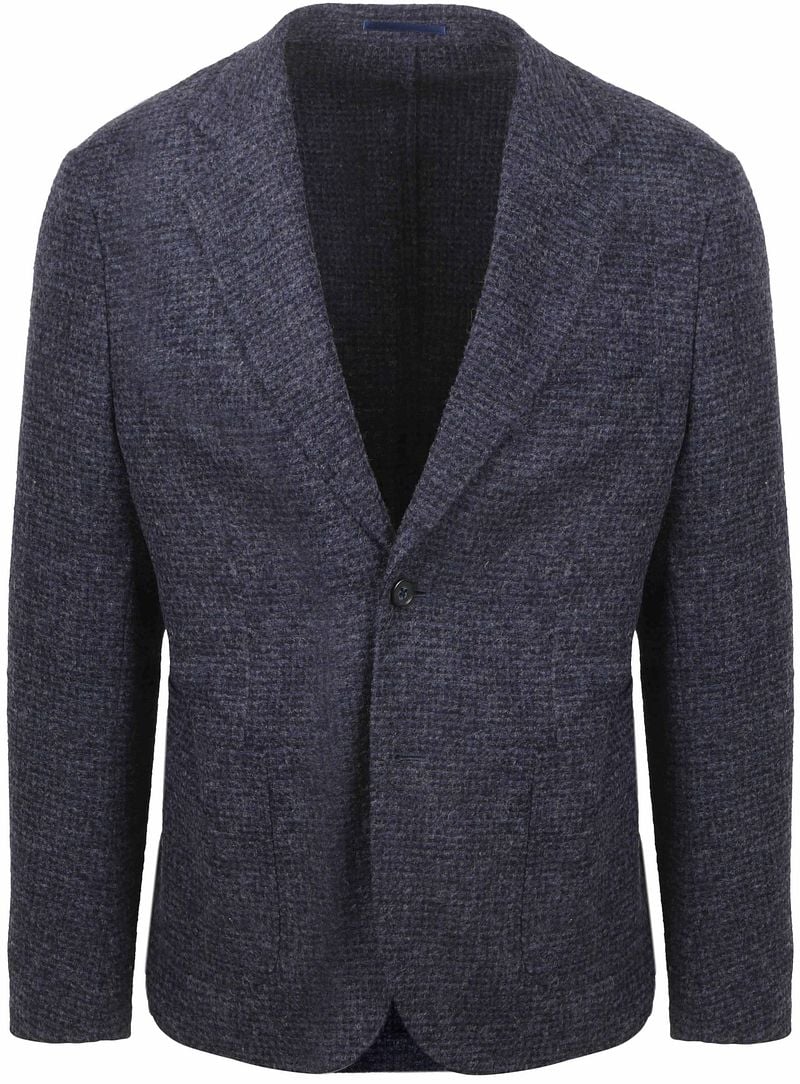 Suitable Knitted Blazer Unlined Navy - Größe 52 günstig online kaufen