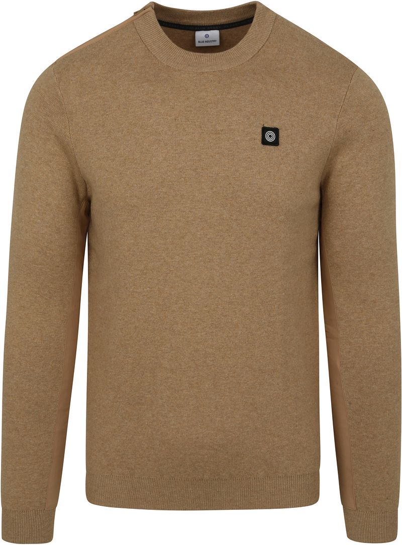 Blue Industry Pull Zipper Beige taille S