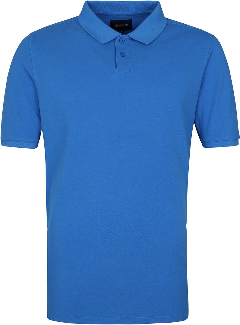 Suitable Respect Polo Pete Blauw