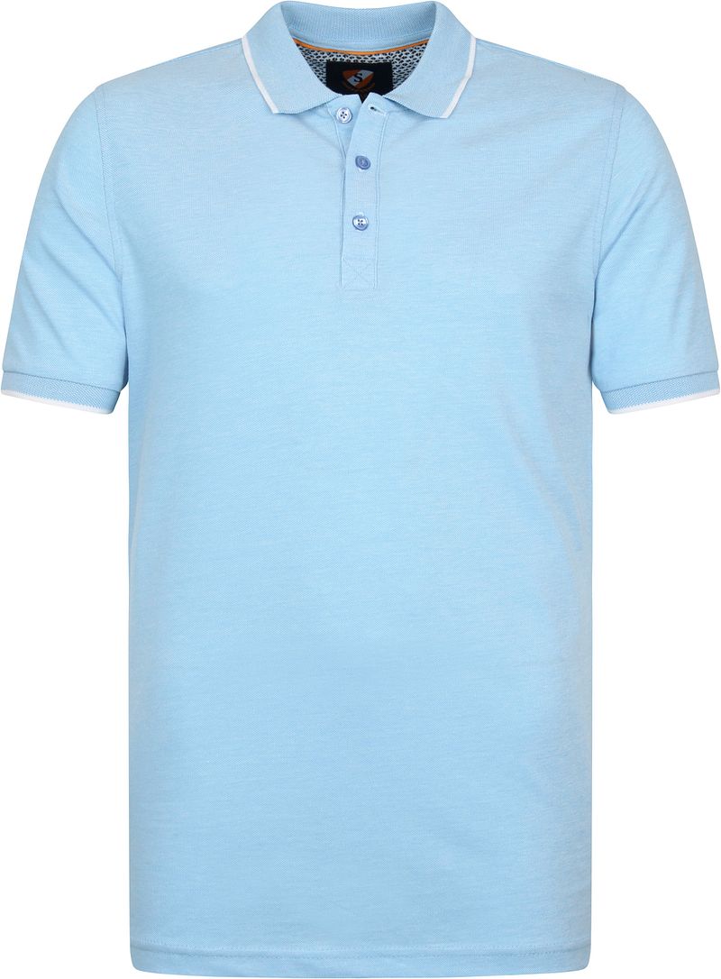 Suitable Oxford Polo Clair Bleu clair Bleu taille M