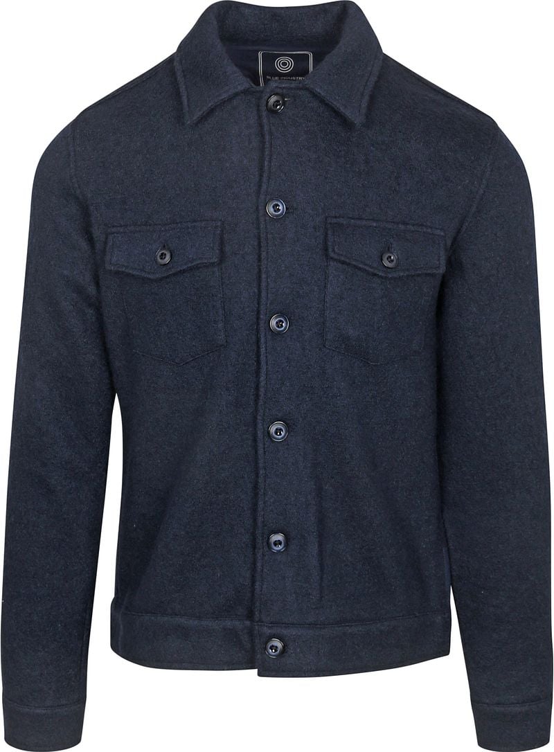 Blue Industry Hemdjacke Milano Navy  - Größe XXL günstig online kaufen