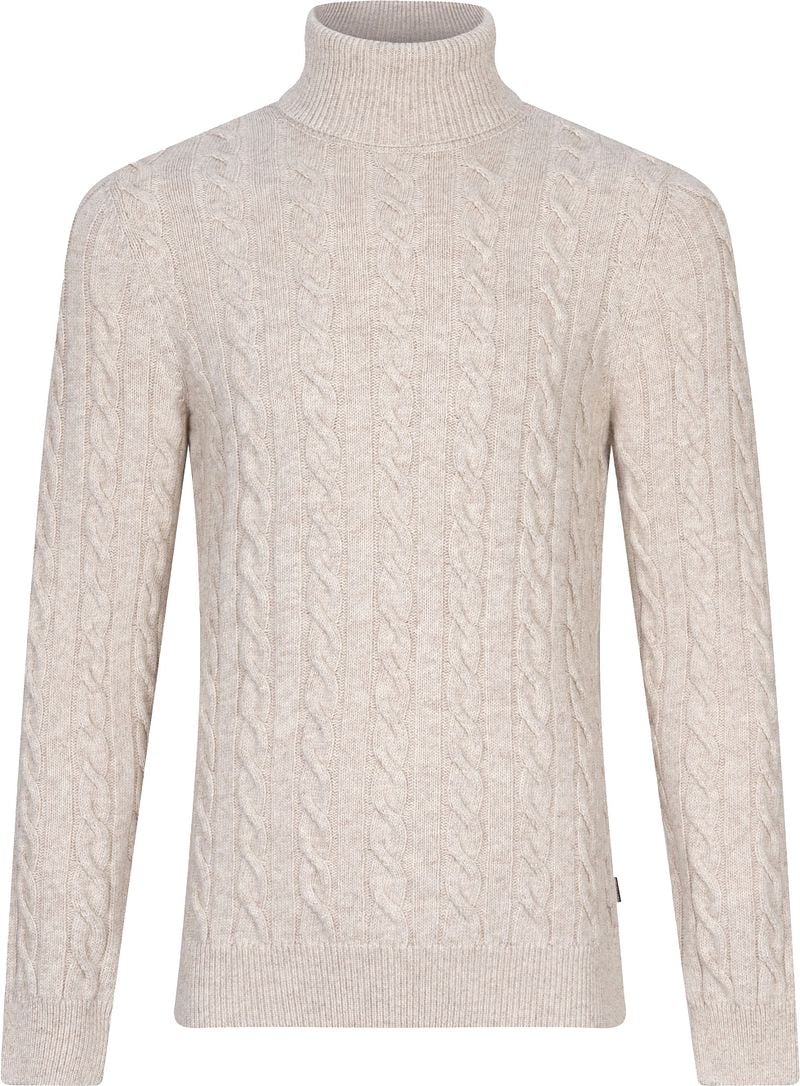 Cavallaro Marzano Roll Neck Beige - Größe M günstig online kaufen