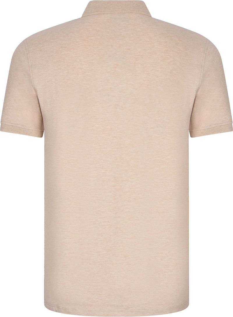 Cavallaro Bavegio Poloshirt Melange Beige - Größe L günstig online kaufen