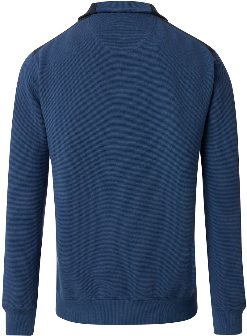 Casa Moda Vest Zip Dark Indigo