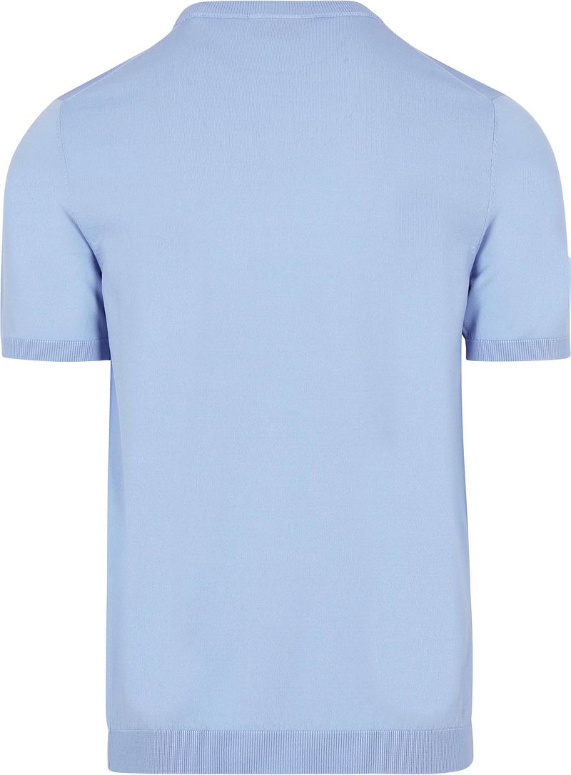 Suitable Knitted T-shirt Wap Lichtblauw