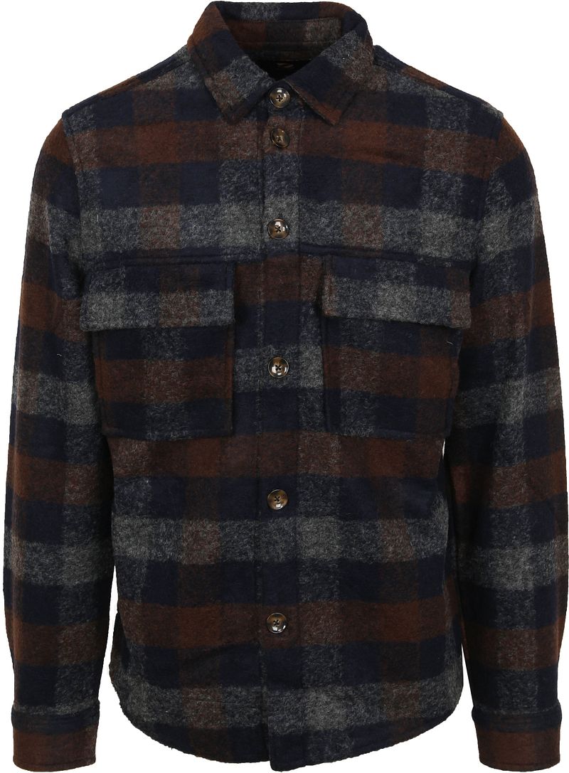 Suitable Surchemise A Carreaux Marron taille M