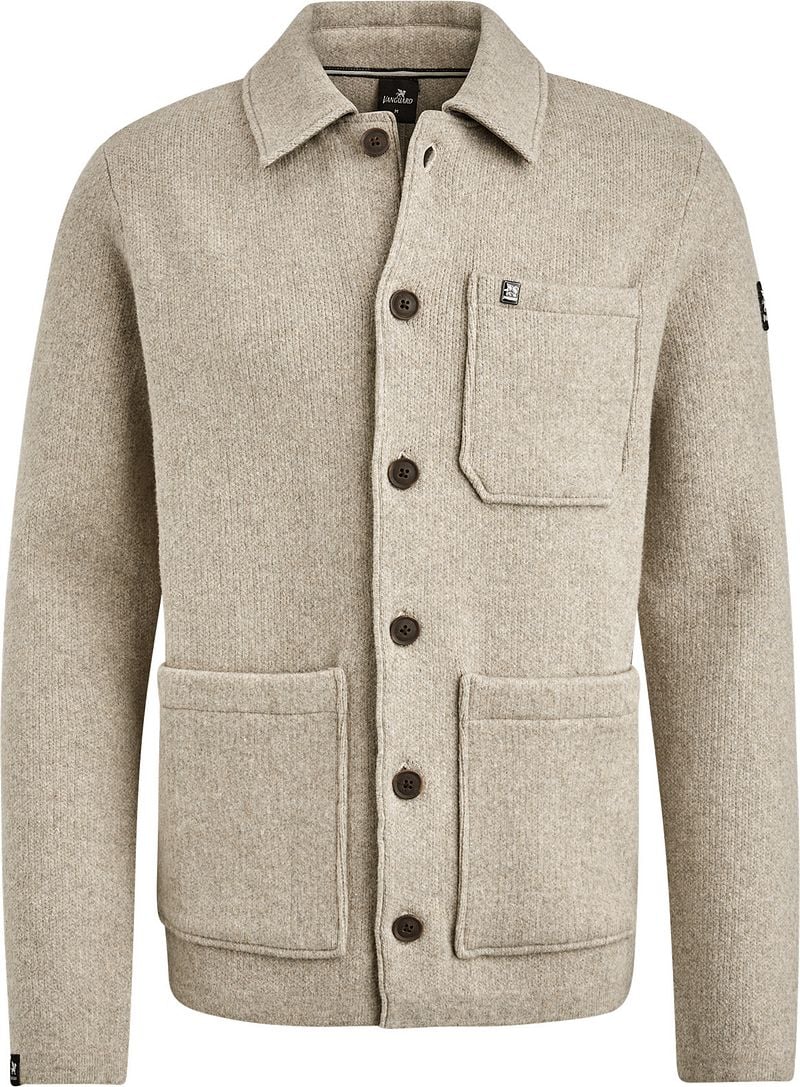 Vanguard Hemdjacke Button Beige - Größe M günstig online kaufen