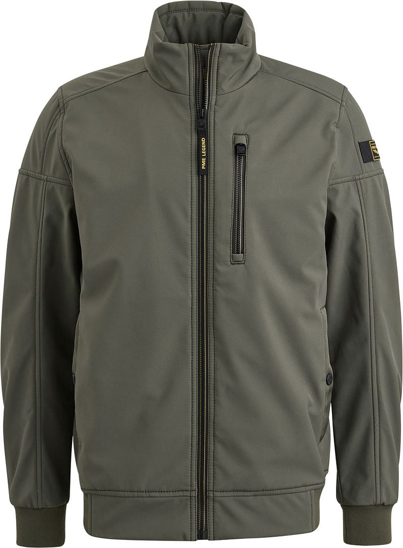 PME LEGEND Heren Jassen Flight Jacket Skyglider 3l Softshell Groen