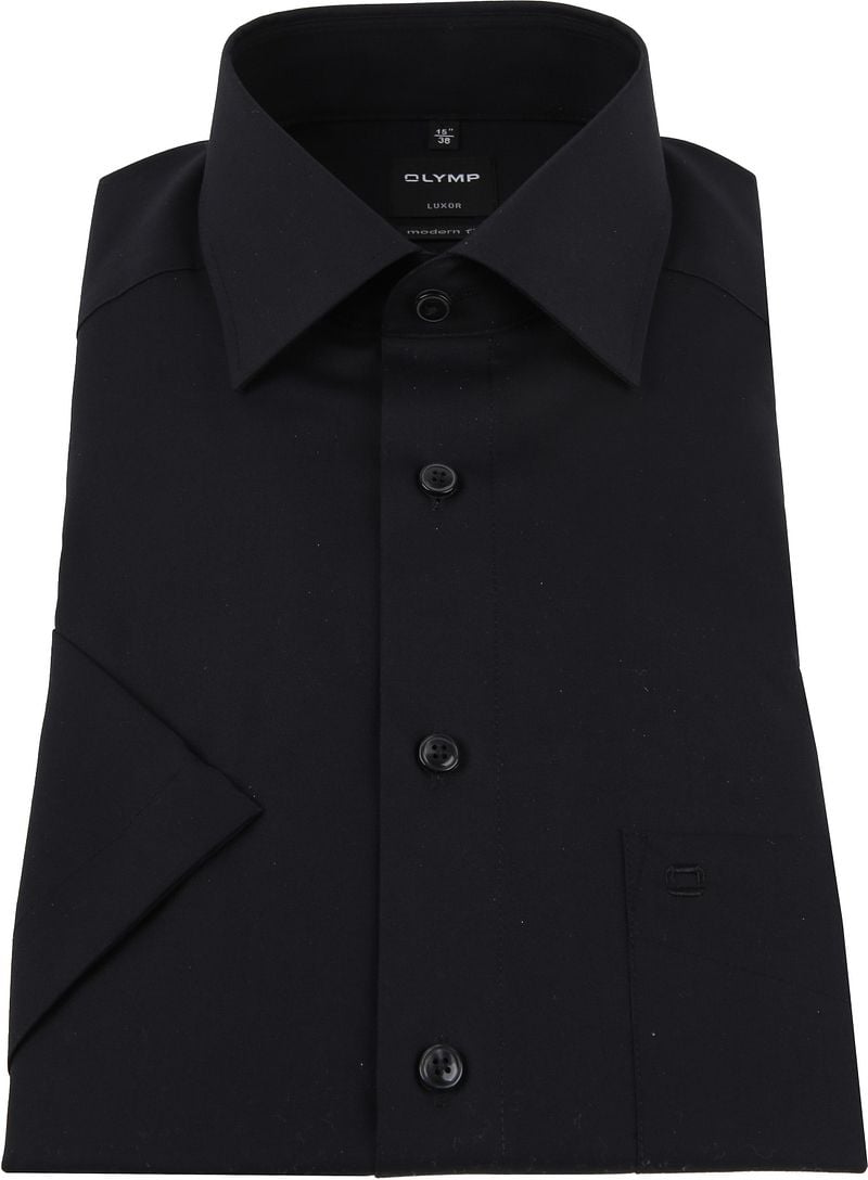 OLYMP Hemd Luxor Schwarz - Größe 47 günstig online kaufen