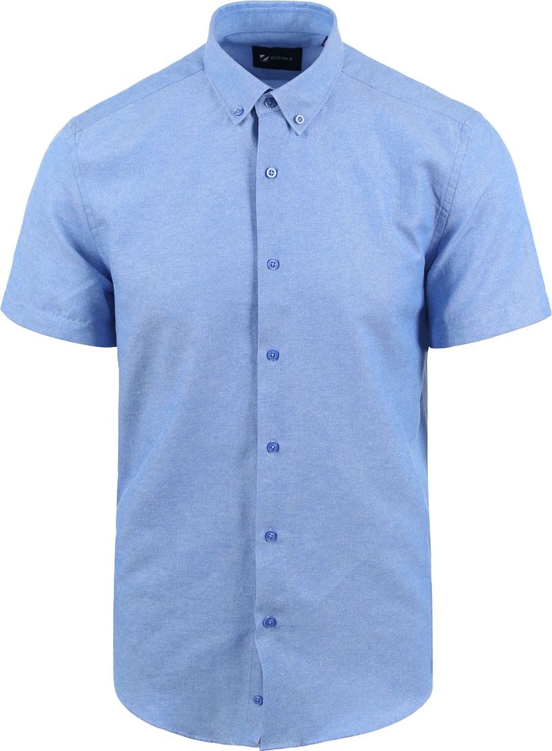 Suitable Short Sleeve Hemd Blau - Größe XXL günstig online kaufen