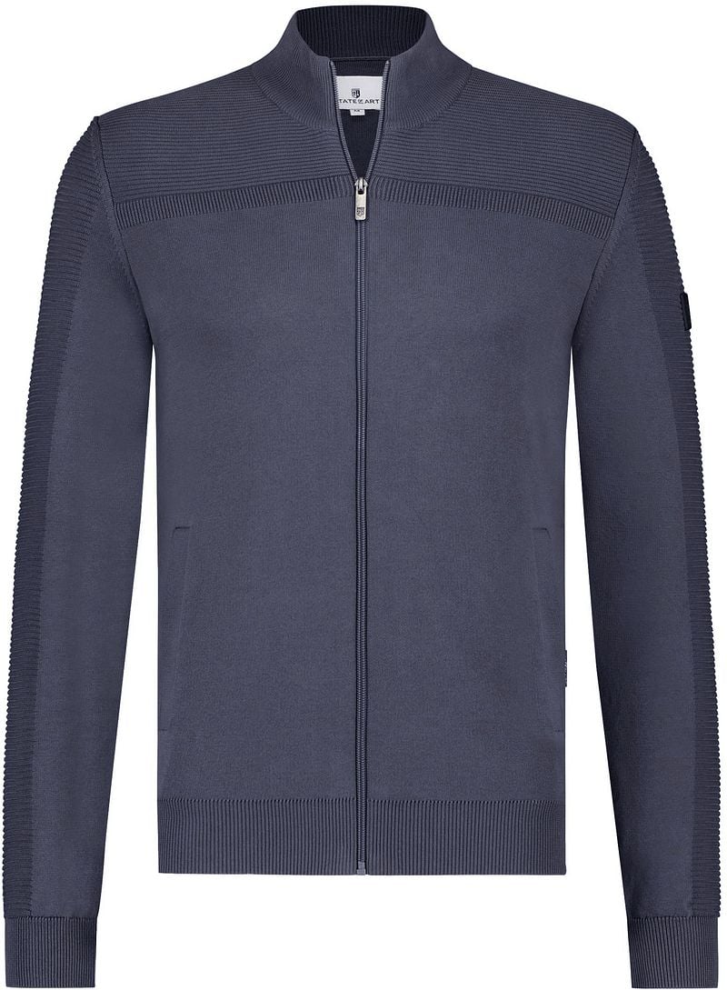 State of Art Vest Zip Navy